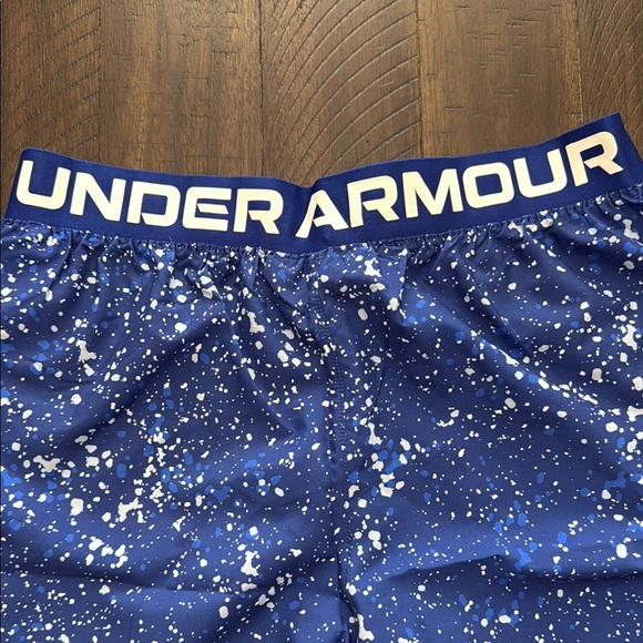 Under Armour Speckled Blue Shorts 7” Men’s Size Large - Picture 6 of 8
